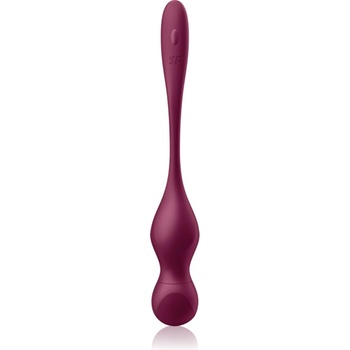 Satisfyer Love Birds Vary вибриращи топчета Burgundy 22, 2 см