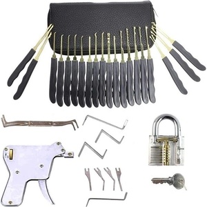  Mobilly комплект шперцове 30 в 1 с тренировъчна ключалка + шперц пистолет (lockpick GUN) (ML0002)