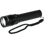 Retlux - LED акумулаторен алуминиев фенер LED/3W/2000 mAh IPX4 черен (FT1348)