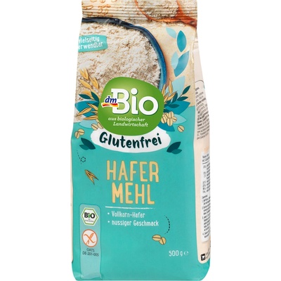 dmBio bio bezlepková ovesná mouka 0,5 kg