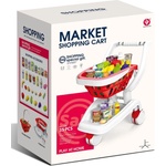 Armtoys ДЕТСКА КОЛИЧКА ЗА ПАЗАРУВАНЕ 36 ЧАСТИ ЧЕРВЕНА