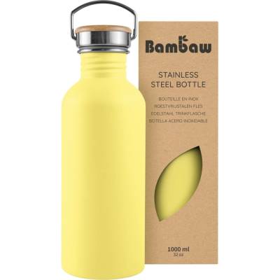 Bambaw Termoska z nerezové oceli 1 l Yellow Beam