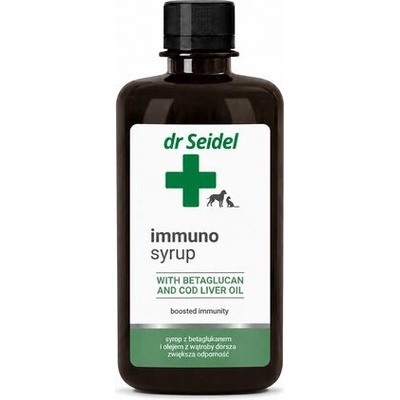 cobbys pet Dr Seidel Immuno Syrup 250 ml sirup na podporu imunity pre psov a mačky