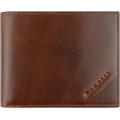 Bugatti Кожен портфейл Bugatti Nobile With Flap, коняк (49 1254 07)