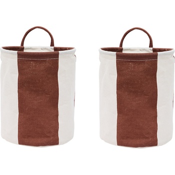OYOY Кошници за съхранение Kara S, кафяво-бежови, 2 бр (L301459)