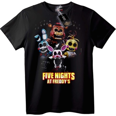 NOONEBRAND Тениска Five Nights at Freddy's - 4XL, White