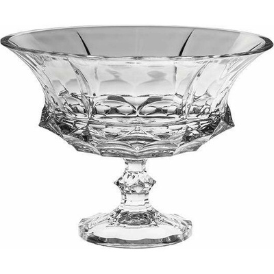 Bohemia Crystal Mísa na noze Soho 330 mm
