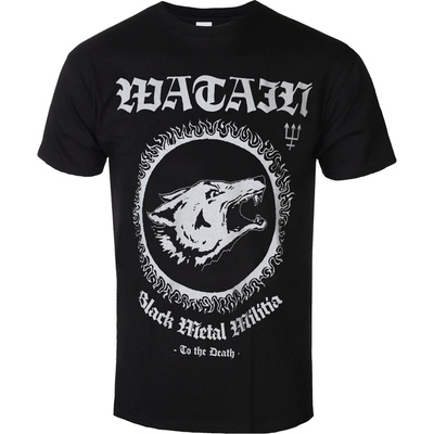 RAZAMATAZ Мъжка тениска watain - black metal militia - razamataz - st2412