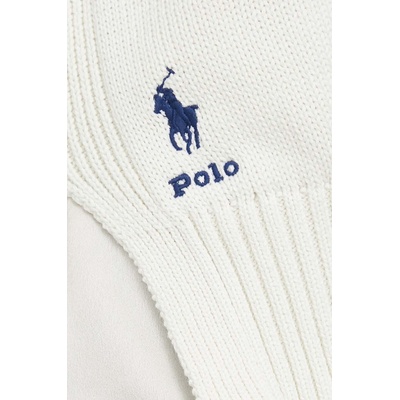 Ralph Lauren Памучен пуловер Polo Ralph Lauren в бежово от лека материя 211898583 (211898583)