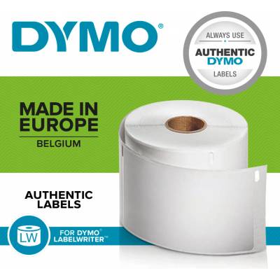 Dymo 57mm x 32mm, biele, 1000 ks, 11354
