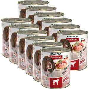 Bewi Dog консерви - Телешко, 12 x 800г