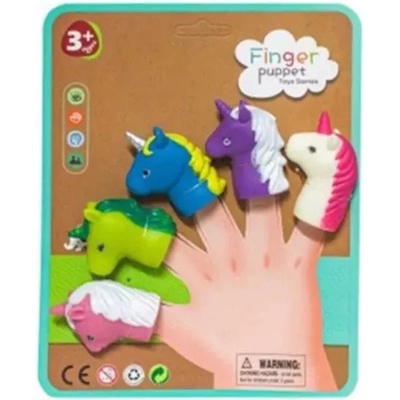 Global Express Far East Ltd Комплект кукли за пръсти - Еднорози (560c-8)