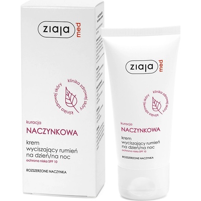 Ziaja Med antibakteriálne krém sa zmierňujúce Rosacesou redukujúce podráždenie 50 ml