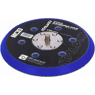 Italko Podložný talíř 150mm se suchým zipem - 6 děr