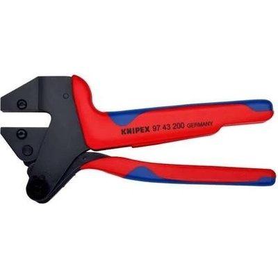 Knipex 97 43 200 A Víceúčelové lisovací kleště 200 mm, pro vyměnitelné lisovací profily