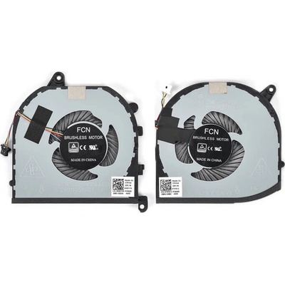 Ventilátor Dell XPS 15 7590 9570 Precision 5540 - Set (CPU + GPU)