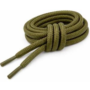 WARAGOD Връзки за обувки Warstrap Round, маслинено (WAR002027)