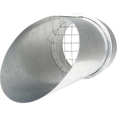 Dalap Метален изпускателен елемент Dalap VFK с решетка, Ø 80 мм (1029)