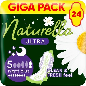 Naturella Превръзки Naturella Ultra (24 бр. /фол) Night+