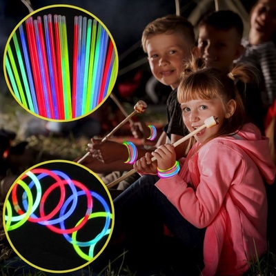 4Leaders Svítící tyčinky LightStick mix barev 100 ks – Zboží Dáma
