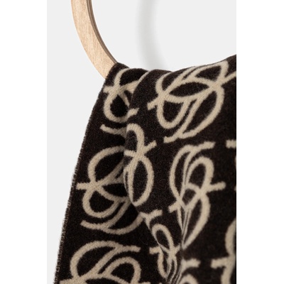 Drôle de Monsieur Вълнен шал Drôle de Monsieur L'Echarpe Monogramme (I.SF118.WO046)