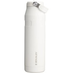 STANLEY 1913 Flip Straw Drinking Bottle with Straw 1.06L - Thermal Mug Cools for 17 Hours - 4 Days Ice Cold - BPA Free - Leakproof - For Drink Holders - Dishwasher Safe - Frost - 10-12111-064 (10-12111-064)