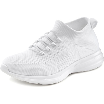 LASCANA Спортни обувки Slip On бяло, размер 41