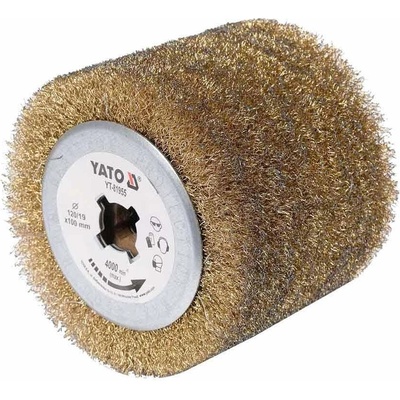YATO Четка телена за ролков шлайф, 120x19x100 мм, YATO YT 81955 (UNI-011705)