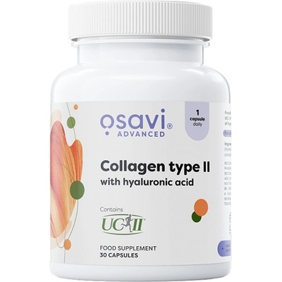 Osavi Collagen Type II with Hyaluronic Acid [30 капсули]