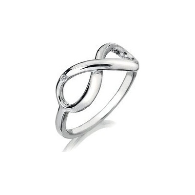 Hot Diamonds Strieborný prsteň Infinity DR144