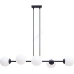 HEXE Пендел FIRA 5xE27/60W/230V черен (HX0270)