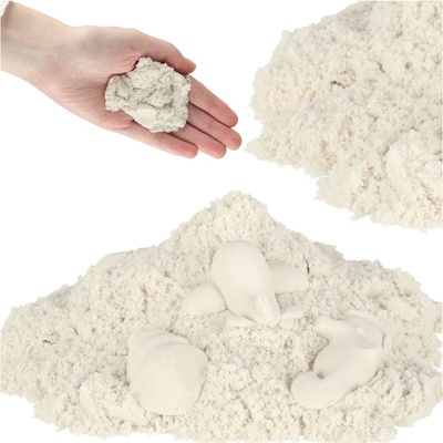 KIK Kinetický písek 1 kg v sáčku bílý