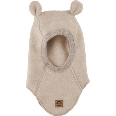 Mikk Line Mikk Line kojenecká vlněná merino kukla Melange Offwhite