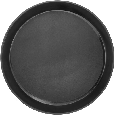 Horecano HORECANO-Табла за сервиране с борд Ø32xh4cm ЧЕРНА (1300CT) (01981705)