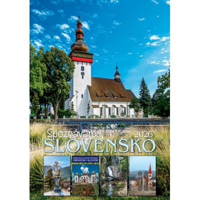 Spoznávame Slovensko nástenný 2026