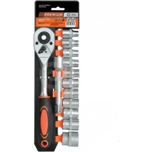 PREMIUM Комплект гедоре с вложки premium 1/2", 13 части (33458)