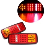  Комплект от 2 бр. led стопове мигач задна светлина 24v за камион бус ТИР емарке