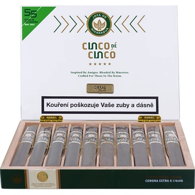 Joya de Nicaragua Cinco de Cinco Corona Extra 10 ks