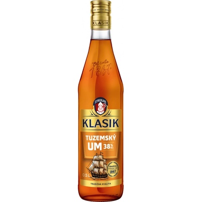 St. Nicolaus Klasik Tuzemský 38% 0,5 l (čistá fľaša)