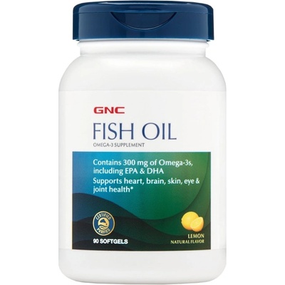 GNC Fish Body Oils 1000 mg [90 Гел капсули]