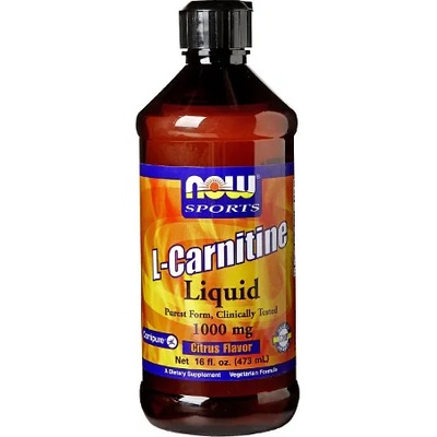 NOW Фет бърнър NOW L-Carnitine Liquid /Citrus/ 1000мг. , 473мл