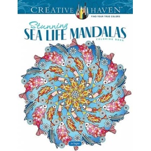 Creative Haven Stunning Sea Life Mandalas Coloring Book | Jo Taylor (ISBN: 9780486849751)