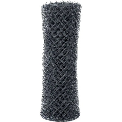Pletivo čtyřhranné s ND 25 bm, výška 180 cm PVC antracit - 25m/balení