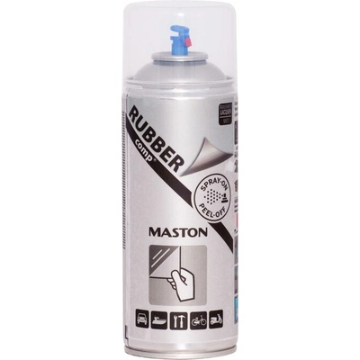 MasRUBBERcomp 400 ml transparentná