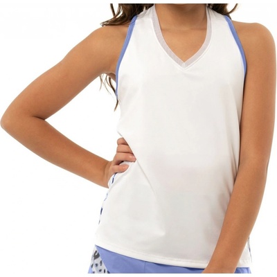 Lucky in Love On The Prowl Party Animal V-Neck Tank Girls white – Zboží Dáma