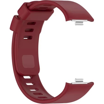 Planet Tech Каишка за Xiaomi Redmi Watch 4/5, Фитнес гривна Xiaomi Mi Band 8 Pro/9 Pro, Винено червено (RedmiWatch4-7)