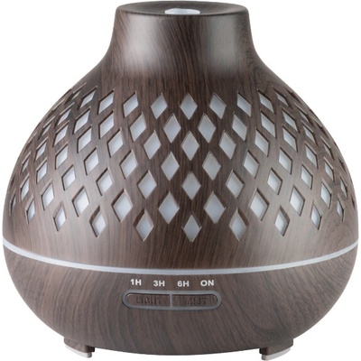 Activeshop Aroma difuzér zvlhčovač vzduchu spa 10 tmavé drevo 400 ml + časovač