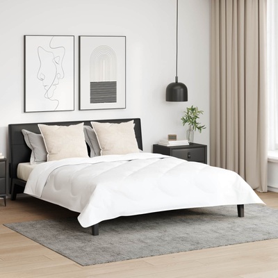 vidaXL Възглавница с възглавница 2 pcs Бяло 80 x 80 cm Памук (42007714)
