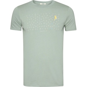 GreenBomb Мъжка тениска GreenBomb Lifestyle Boulderer Guide T-shirt - Soft Sage (216-8907-0113)