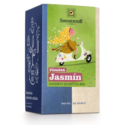 SONNENTOR - Очарователен жасмин, торбички чай, био, 18 бр
